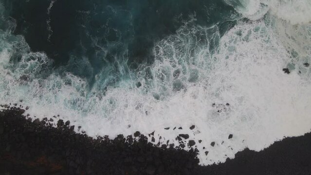 Beach at Capelinhos in Faial, the Azores