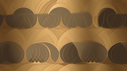 Seamless Minimalist Gold Wallpaper Texture