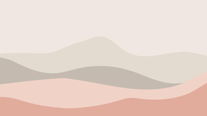 mountain landscape illustration