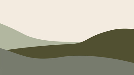 mountain landscape illustration