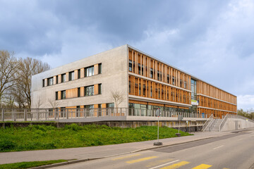 Obraz premium TUM Campus der Stadt Straubing für Biotechnologie und Nachhaltigkeit - Technischen Universität