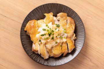 パリパリ鶏唐揚げのおろしポン酢