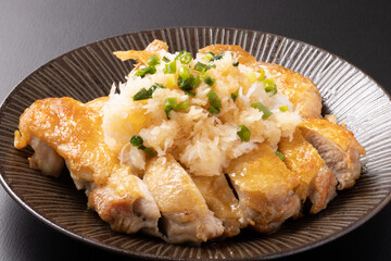 パリパリ鶏唐揚げのおろしポン酢