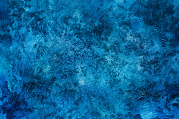 Fototapeta na wymiar Blue background in a grungy style, Textured, dark indigo. Generative Ai.