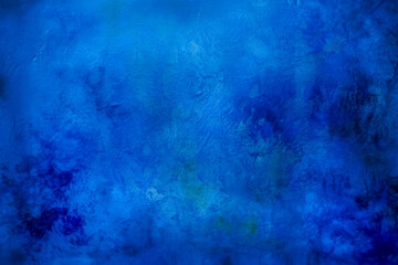 Fototapeta na wymiar Blue background in a grungy style, Textured, dark indigo. Generative Ai.
