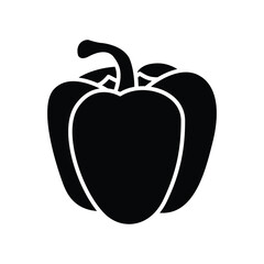 paprika icon vector design template in white background