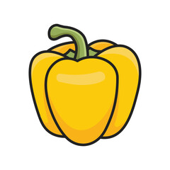 paprika icon vector design template in white background