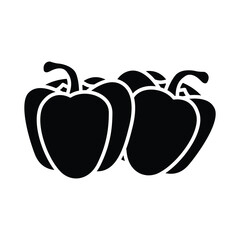 paprika icon vector design template in white background