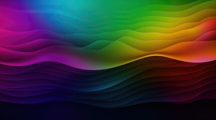 Obraz premium trendy gradient iridescent background, generative ai