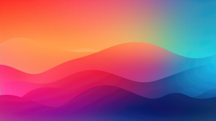 trendy gradient iridescent background, generative ai