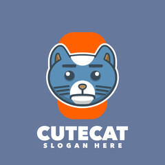 cat vector logo
