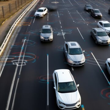 Autonomous car, data showing detection 02