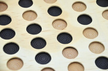 Wooden Connect Four Game