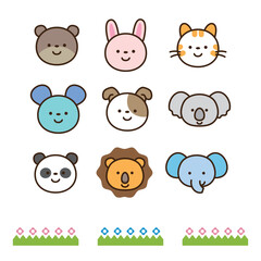 かわいい動物いろいろセット