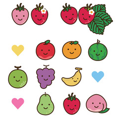 かわいい果物いろいろセット