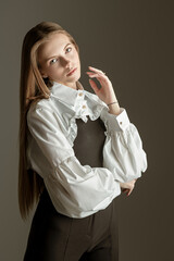 fashionable young lady