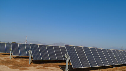 sustainable energy: melipilla photovoltaic plant, chile