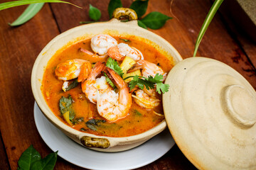 Khmer Curry with Shrimp​, Cambodia Red Curry