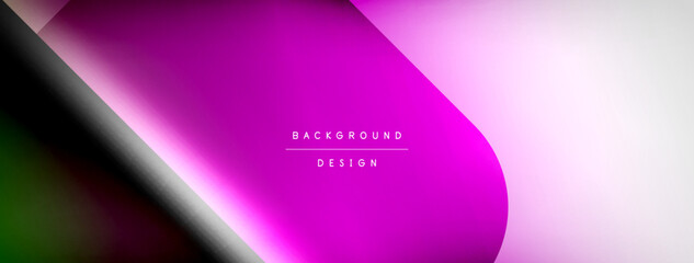 Vector abstract line background with glowing effects and shadows. Vector Illustration For Wallpaper, Banner, Background, Card, Book Illustration, landing page