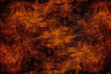 Naklejka premium geometric background in shades of brown and yellow with a bold black border. Generative AI