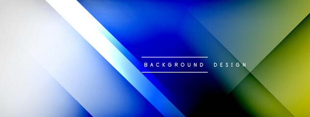 Fototapeta premium Abstract vector background. Shadow lines and lights with round elements and circles composition. Vector Illustration For Wallpaper, Banner, Background, Card, Book Illustration, landing page