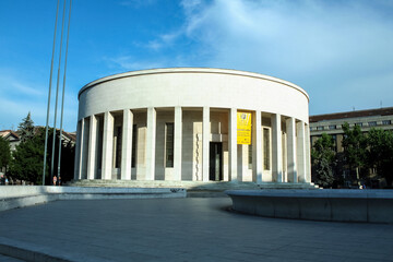 ZAGREB, CROATIA - JUNE 1, 2008: Mestrovic Pavilion, also called dom hrvatskih likovnih umjetnika, a...