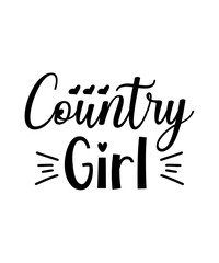 Country girl svg, Country svg, Cowgirl svg, Southern girl svg, Small town girl svg, Country music svg- Printable, Cricut & Silhouette files,Country Girl SVG Bundle, Digital Download