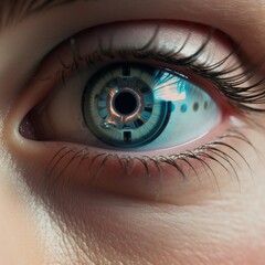 Futuristic contact lens 