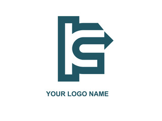 Letter K logo icon design template elements