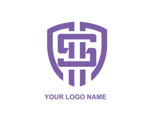 Abstract icon for letter S