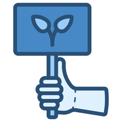 Obraz premium green lifestyle movement icon