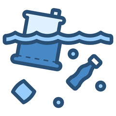 water pollution icon