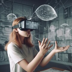 Virtual reality and education