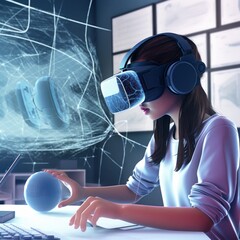 Virtual reality and education