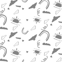 Handrawn Doodle Pattern 14