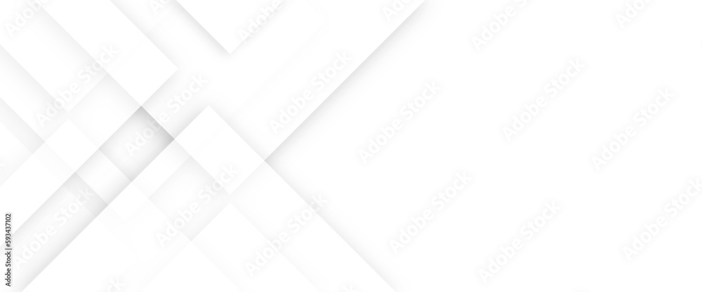 Poster abstract white background with diamond and triangle shapes layered in modern abstract pattern design