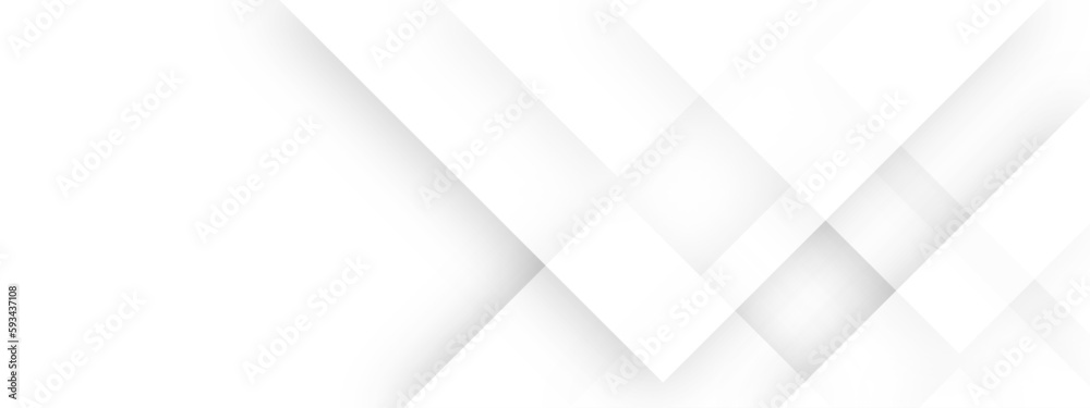 Poster abstract white background with diamond and triangle shapes layered in modern abstract pattern design