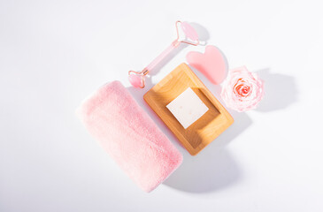 Female beauty and skin care products roller massager