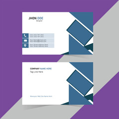 New Vector Modern Creative and Clean Business Card Template