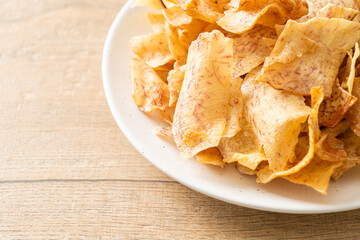 Crispy Sweet Taro Chips - snack