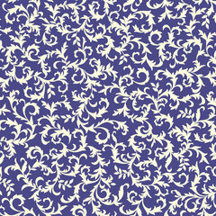 Seamlessly continuous chintz background pattern,
