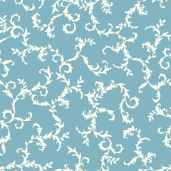 Seamlessly continuous chintz background pattern,
