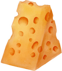 cheese watercolor png