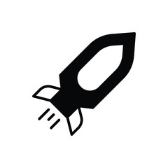 Attack icon vector stock.