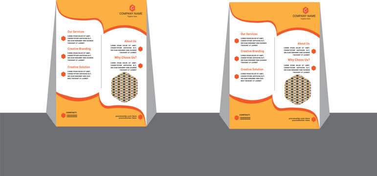 Creative corporate flayer template, abstract business flayer vector template design, marketing proposal promotion advertise cover page digital postar.