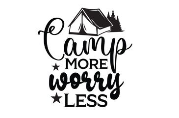 Camping svg t shirt design