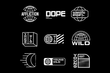 Obraz premium Graphic tee design style streetwear