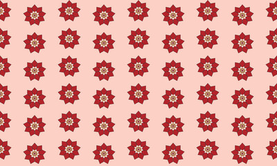 Seamless abstract floral pattern. Trendy with bright colours perfect for poster, wallpaper, banner and backdrop