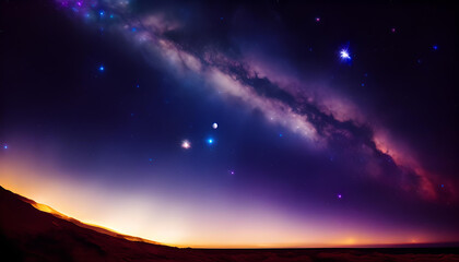 Fototapeta premium ブルーアワー blue hour reflection