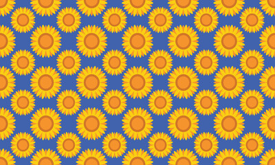 Seamless abstract floral pattern. Trendy with bright colours perfect for poster, wallpaper, banner and backdrop